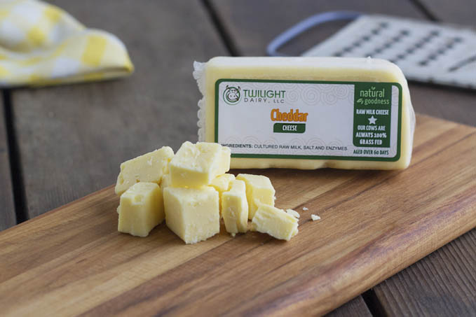 Cheddar Cheese (RAW) - Seven Sons Farms