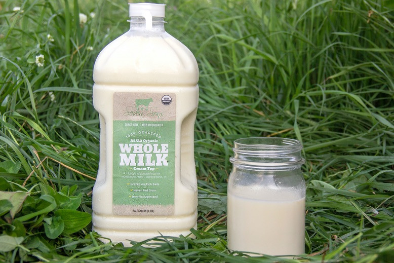 Grassfed Milk Seven Sons Farms