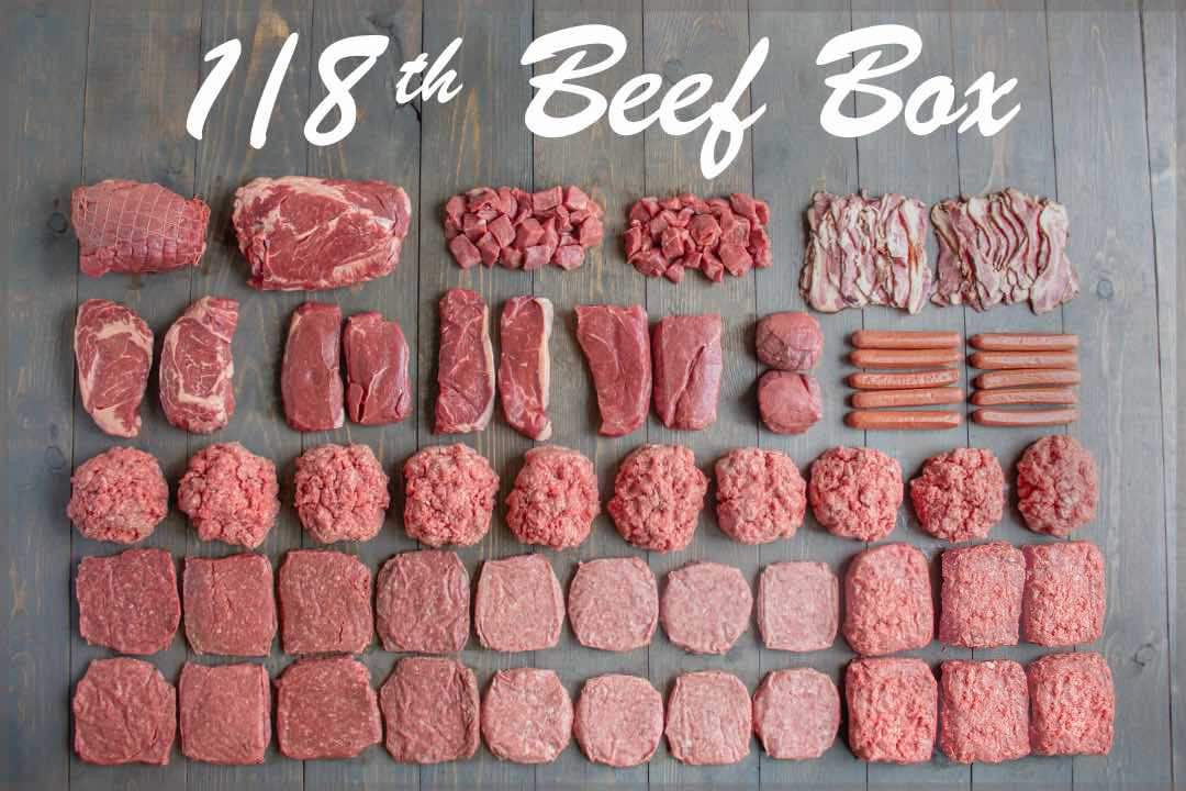 2021 1/8th Beef Box Seven Sons Farms