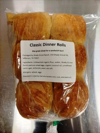 Bread - SGR Classic Dinner Rolls (6 pack)