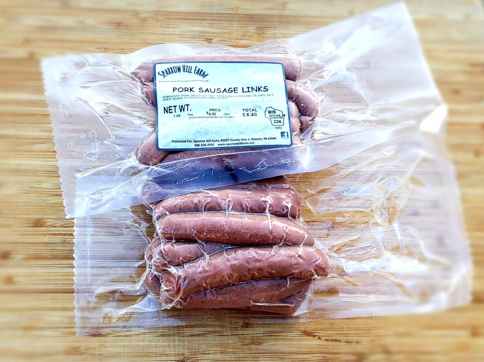 Breakfast Sausage Links Sparrow Hill Farm