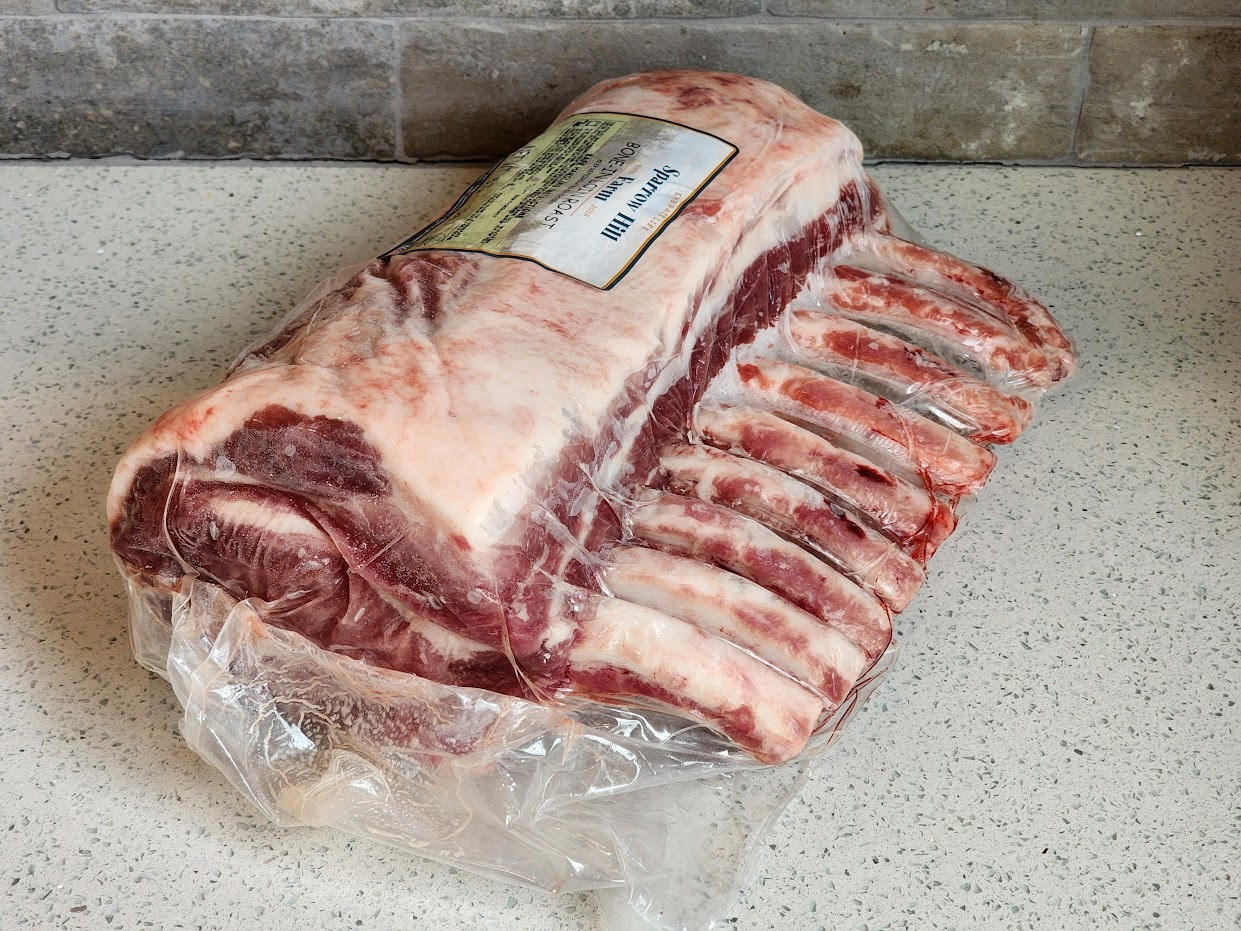 Frenched pork rib roast Sparrow Hill Farm