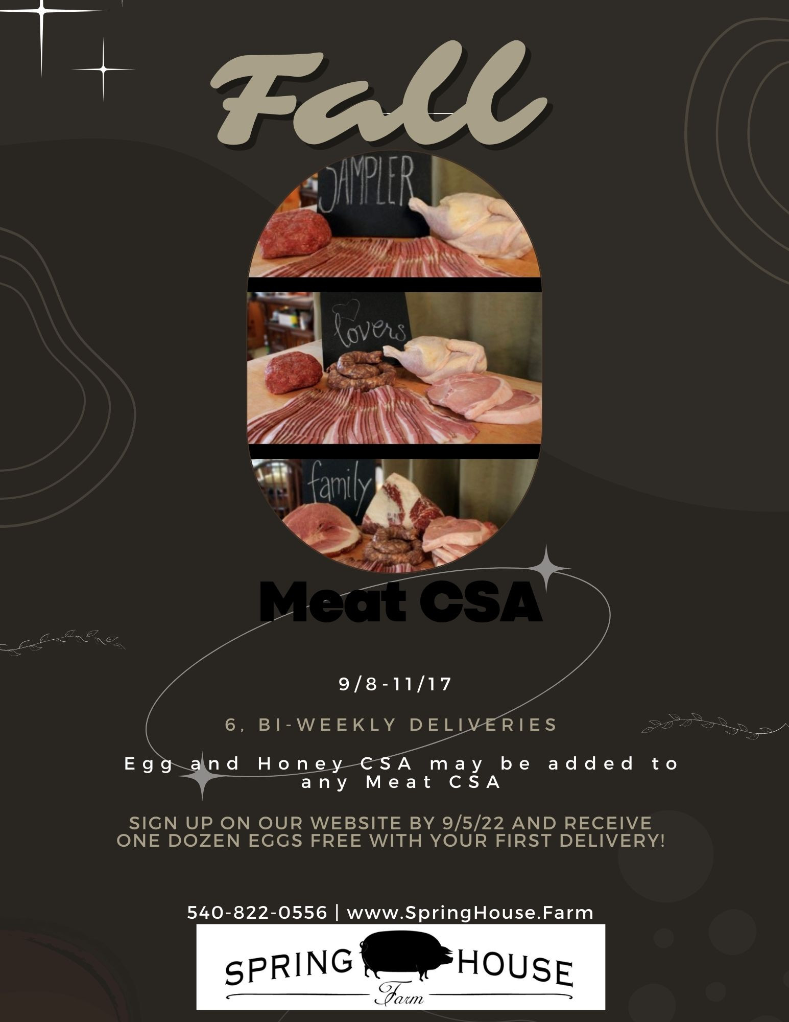 Fall CSA 2022!!! Spring House Farm and Farm Store