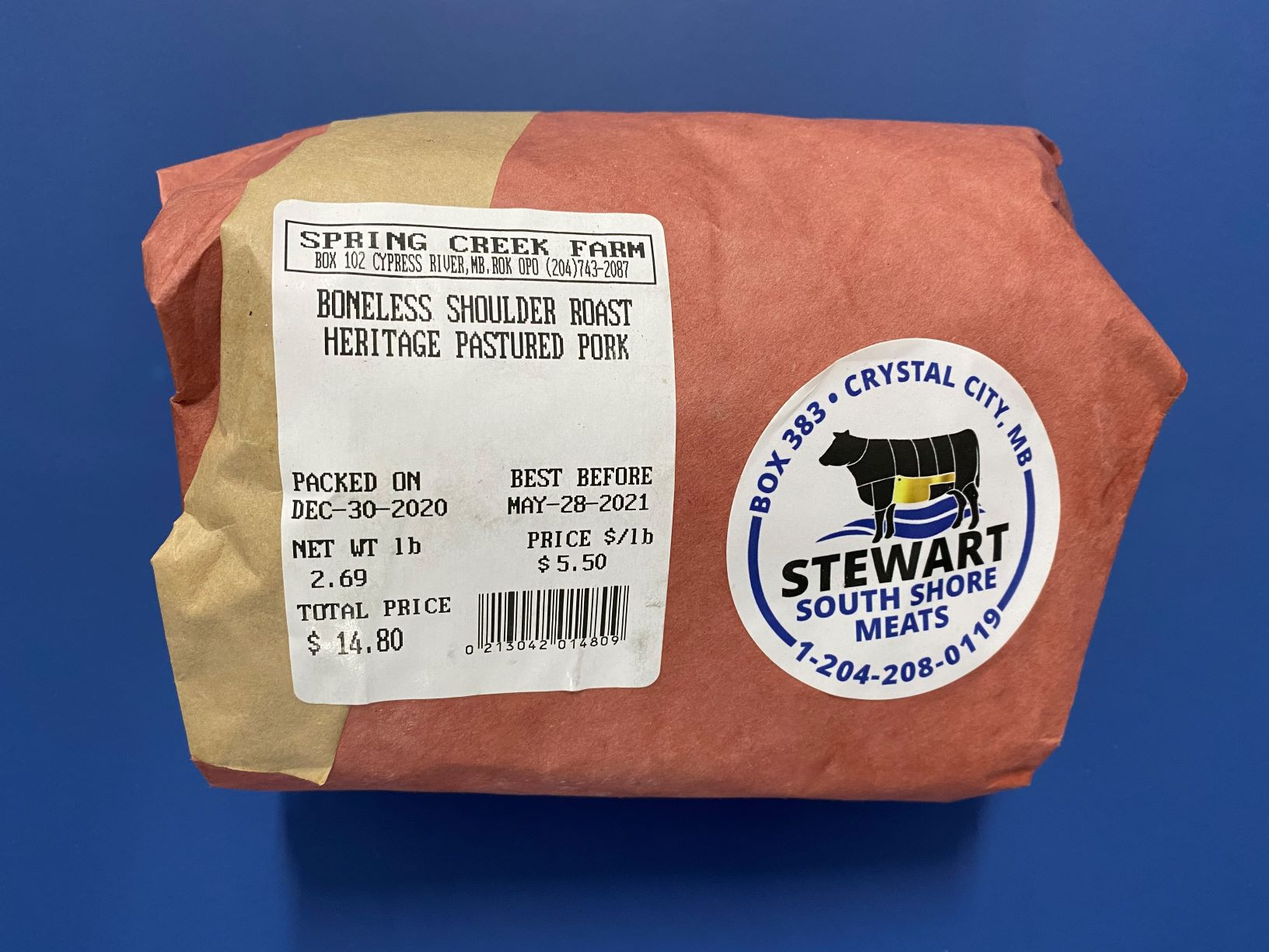 Boneless Pork Shoulder Roast Stewart South Shore Meats