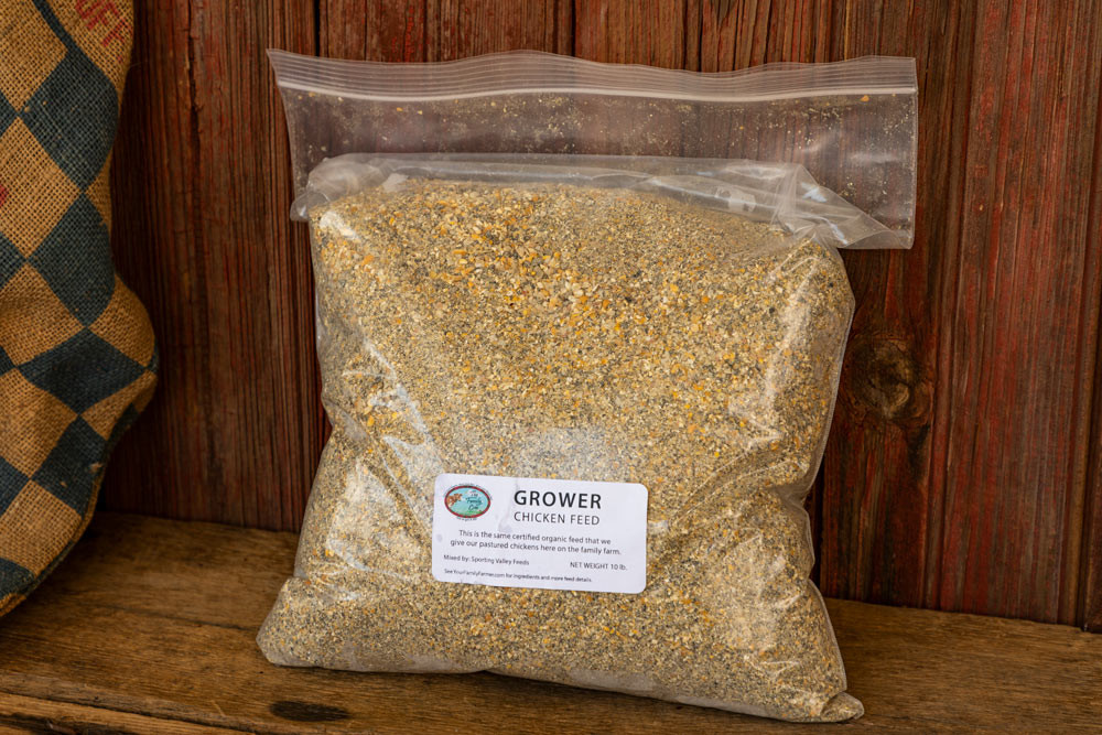 4 Pack Certified Organic Yellow Cornmeal in 5 lb. bags The Family Cow