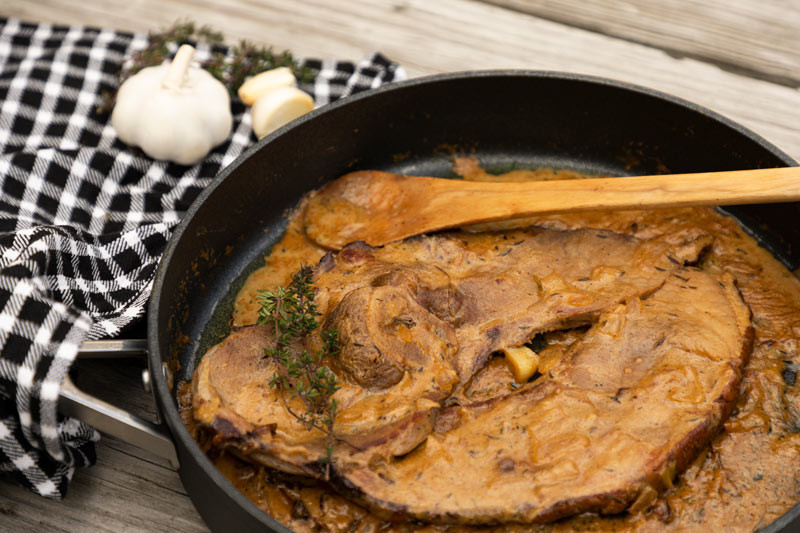 Hickory Smoked Ham Steaks The Family Cow