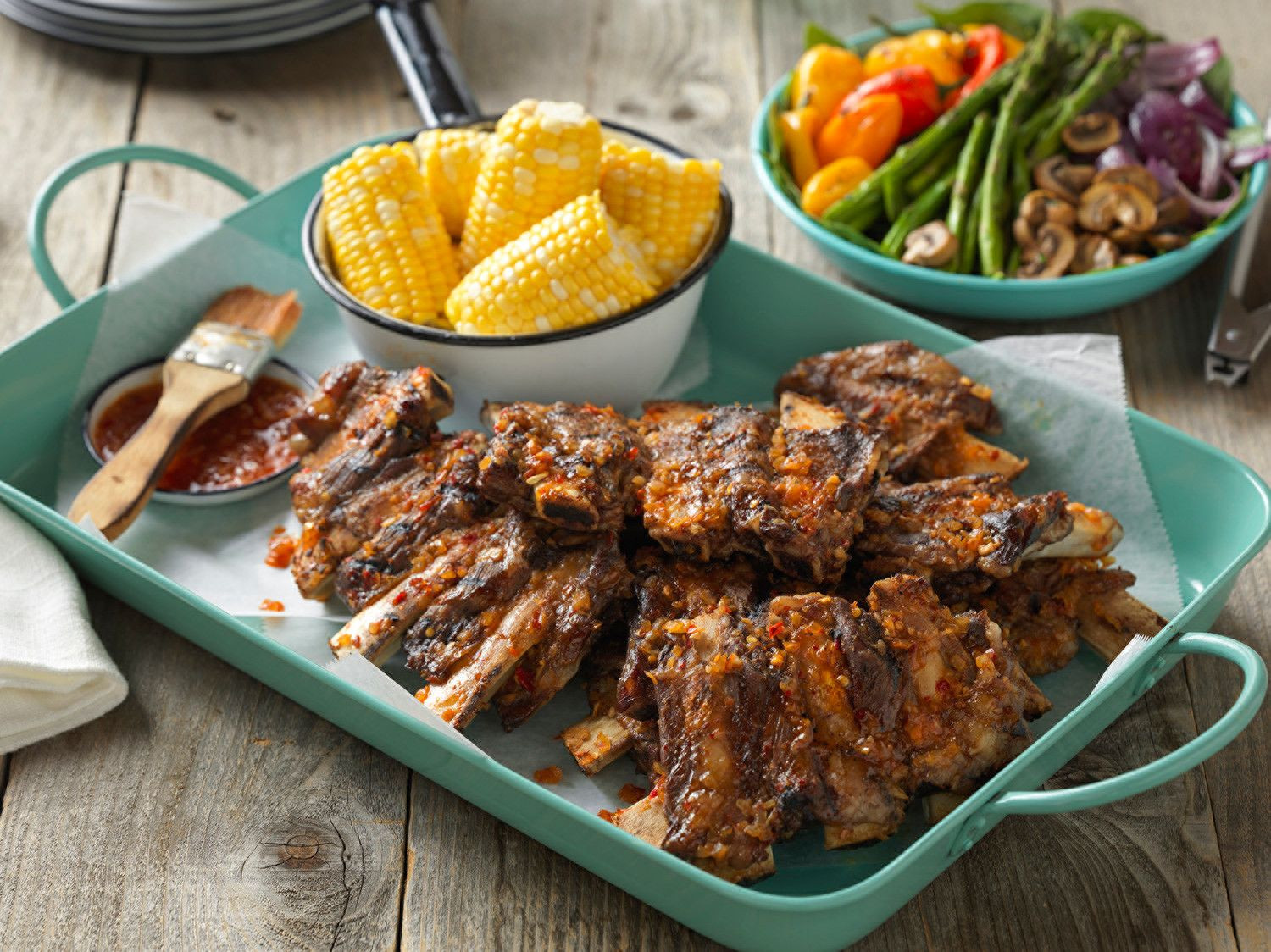 Angus Beef Back Ribs (2 racks/pkg) The Woodruff Farm