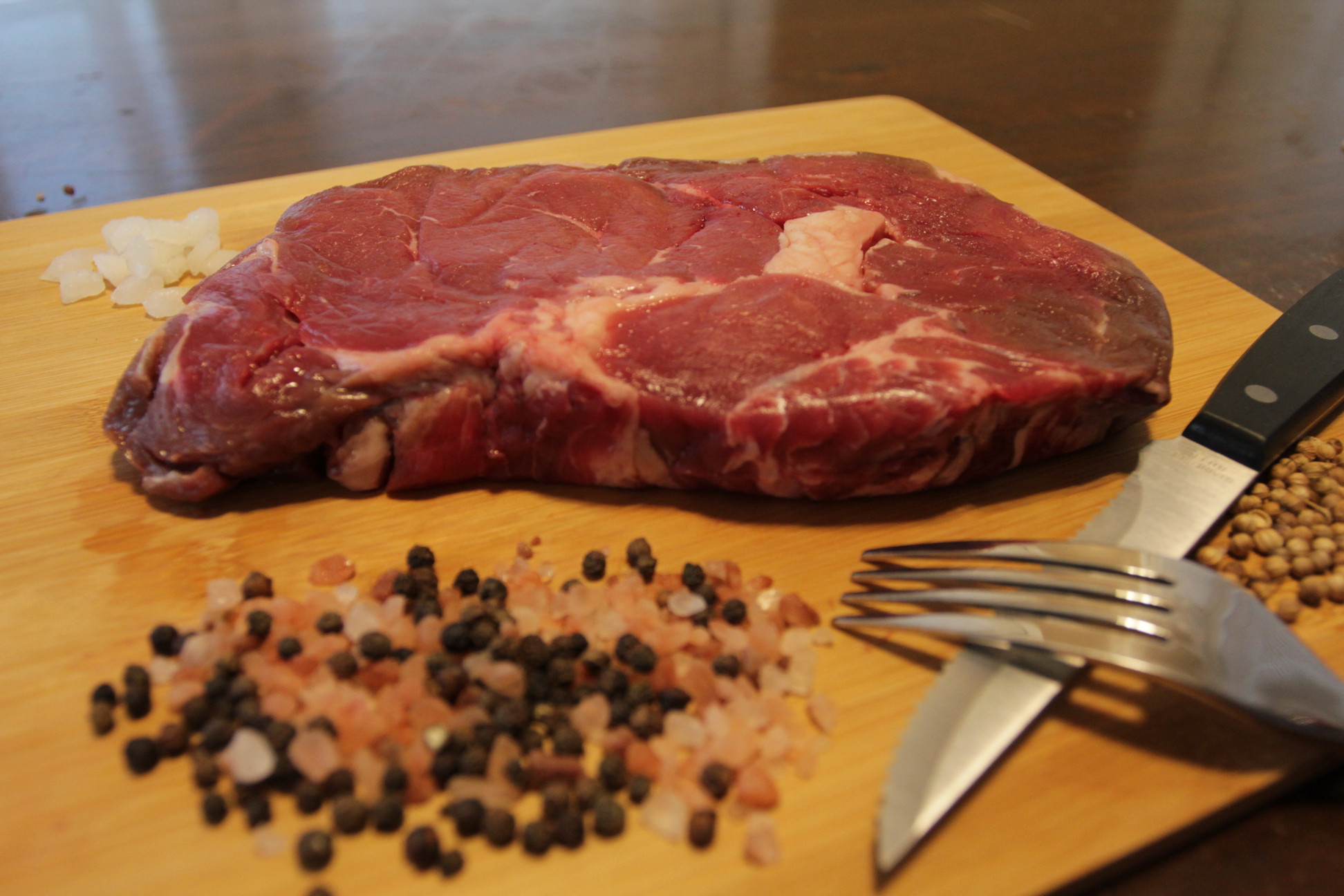 Delmonico Steak (Ribeye) Tree Lane Stock Farms