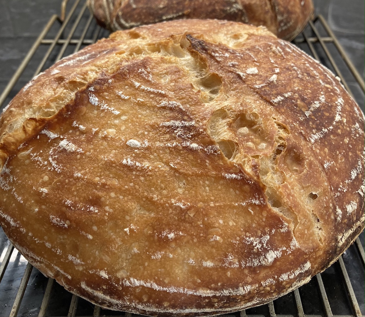 Rustic Sourdough Bread Trombly Gardens, LLC