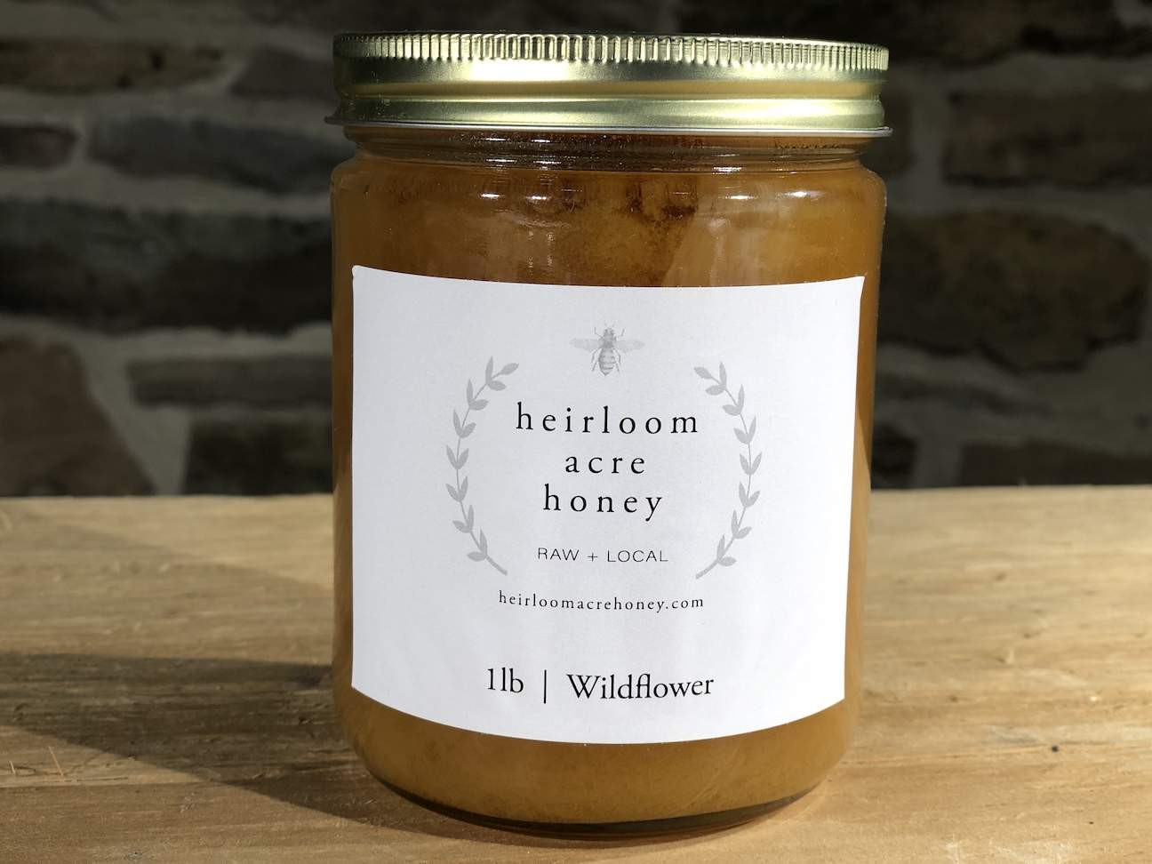 Raw, Local Honey Wildflower Tussock Sedge Farm