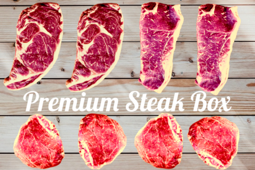 Grass Finished Beef Premium Steak Box Twisted Ash Farm & Dairy