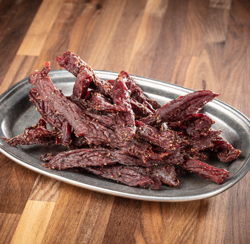 Beef Jerky Garlic and Herb Whitaker Farms