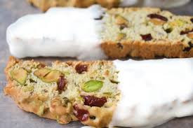 White Chocolate Dipped Pistachio Cranberry Biscotti (3-pack)