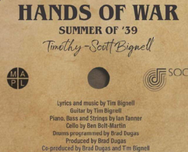 Timothy Scott Bignell, “Hands Of War (Summer Of ‘39)”