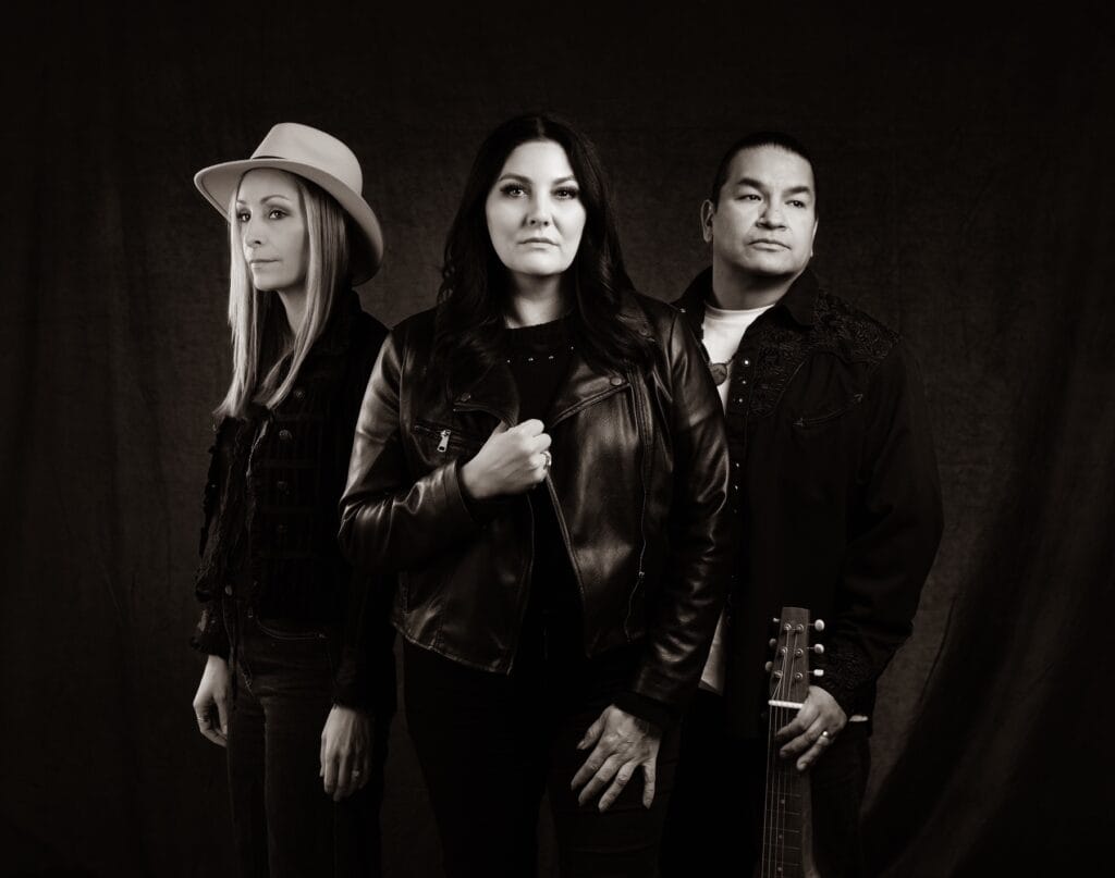 Desiree Doiron and Burnstick