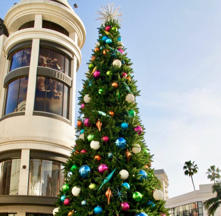 Christmas Lights In Beverly Hills Green Vacation Deals