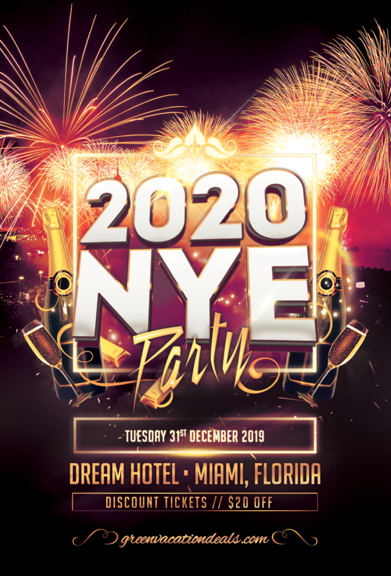 Happy new year in miami fl- 2020 New Year’s Eve 2020 at Highbar at the Dream Hotel in Miami Coupon | Green Vacation Deals