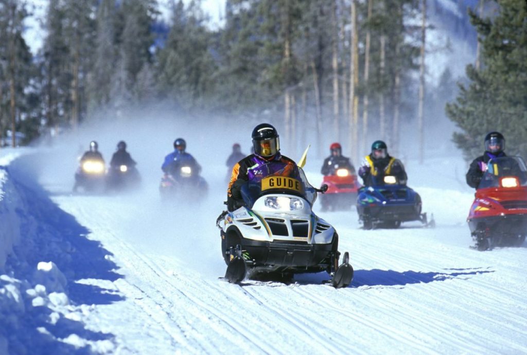 Snowmobile Tour Of Yellowstone From Jackson Hole, Wyoming | Green