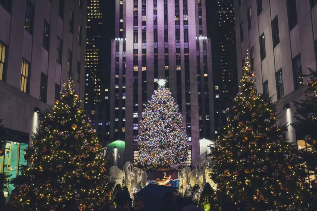 NYC Private Holiday Lights Tour By Limo Coupon Green Vacation Deals