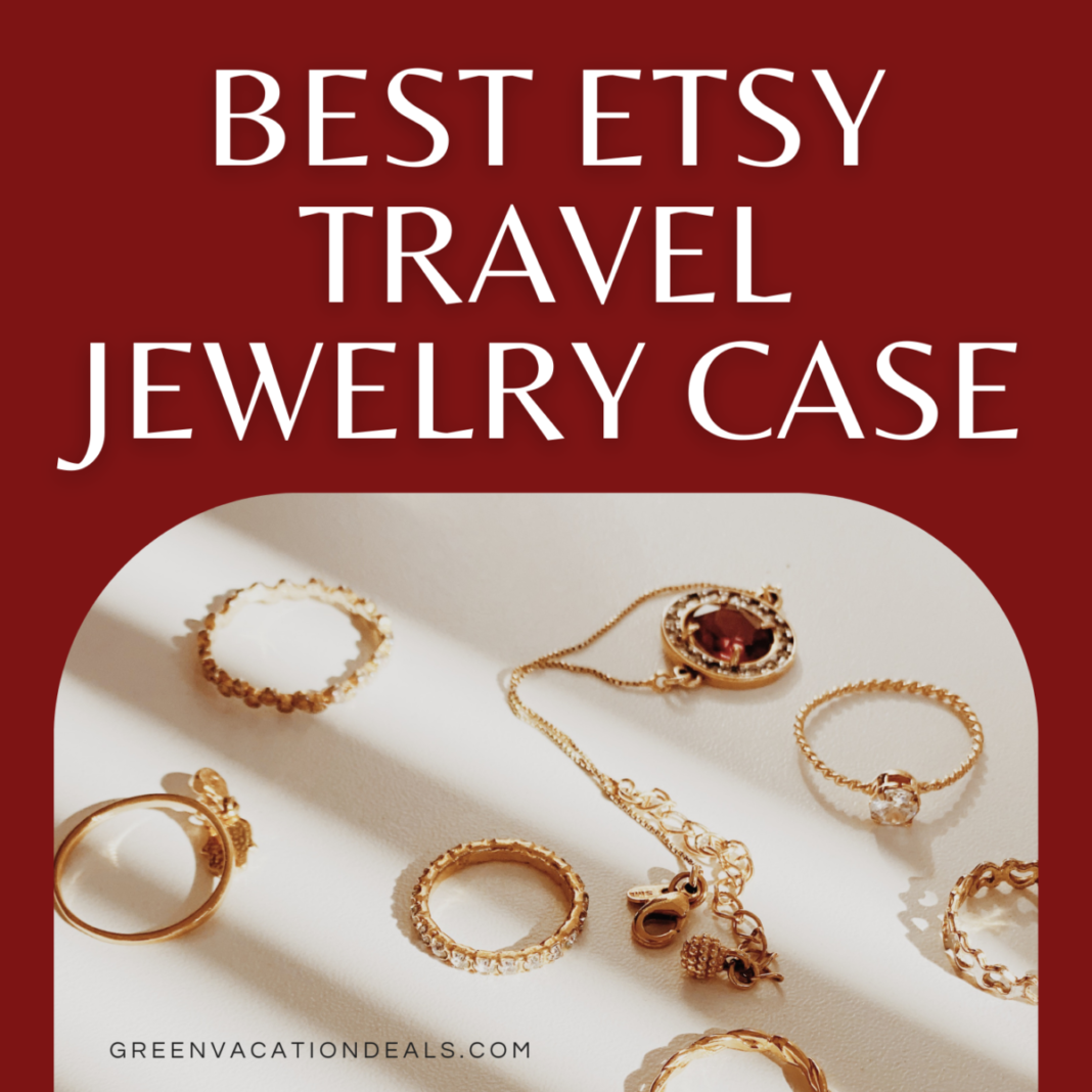 The Best Etsy Travel Jewelry Case & Other Etsy Favorites Green
