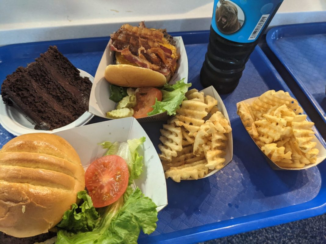 SeaWorld Orlando Altitude Burger Review Green Vacation Deals