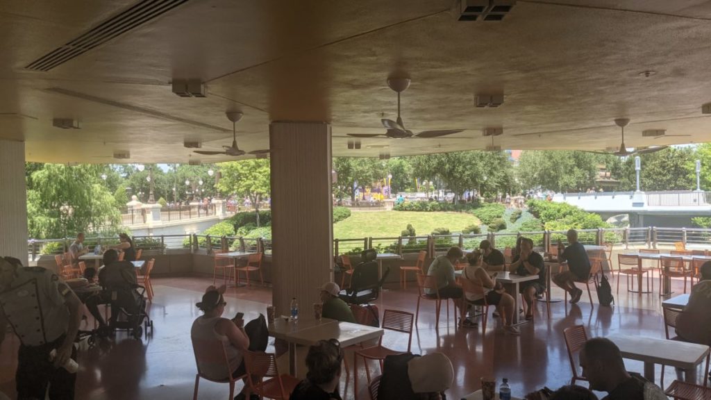 Tomorrowland Terrace Restaurant Review Disney World | Green Vacation Deals