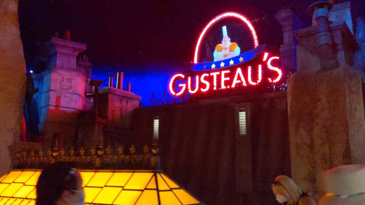 Arriving at Gusteau's was my favorite part of the new Disney World ride Ratatouille