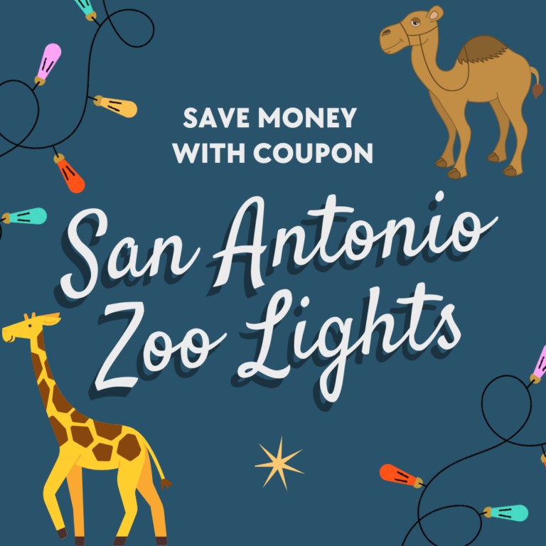 San Antonio Zoo Lights Coupon Green Vacation Deals