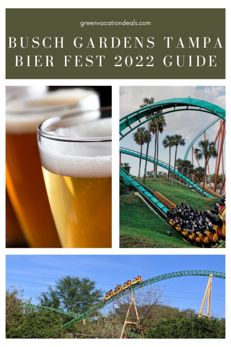 Busch Gardens Tampa Bier Fest 2022 Guide Green Vacation Deals