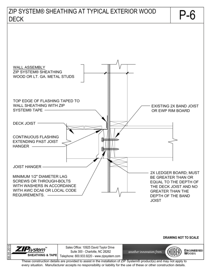 Attaching a Deck Ledger to a Stucco Wall GreenBuildingAdvisor