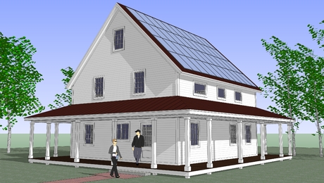 Net Zero Energy House In A Kit Greenbuildingadvisor
