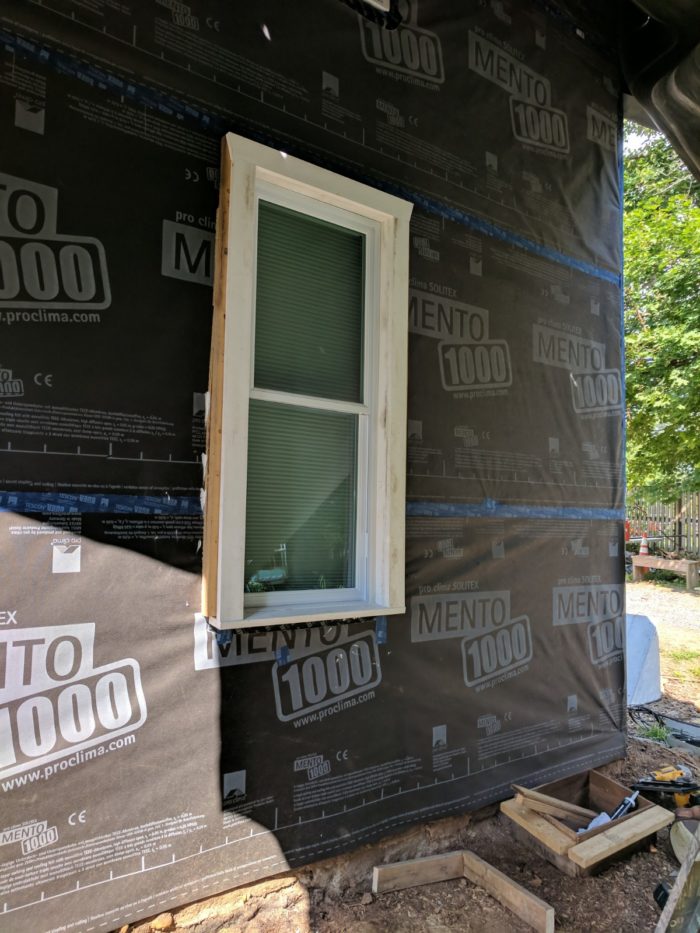 Innie window head trim design GreenBuildingAdvisor