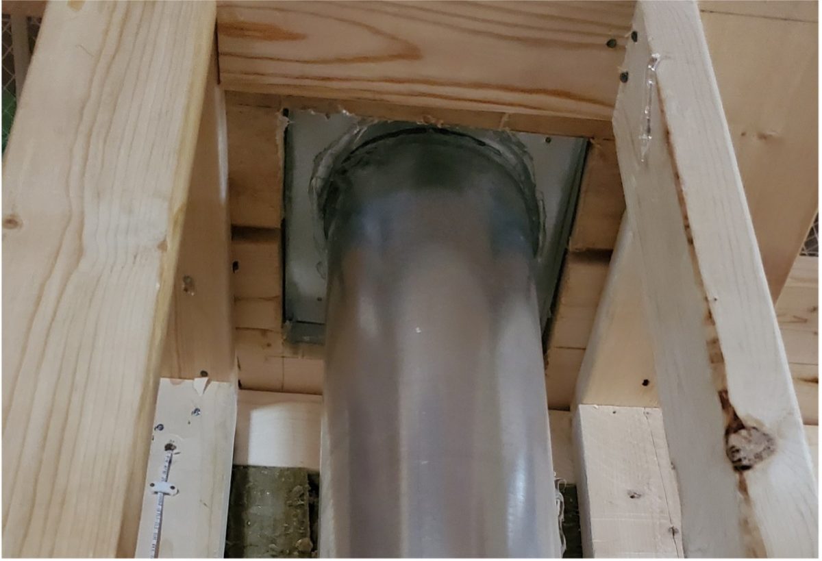 AirSealing a Chimney Chase GreenBuildingAdvisor
