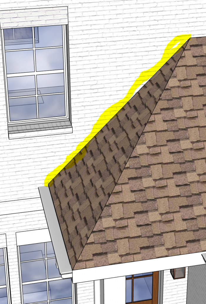 Properly flashing brick veneer over rooflines GreenBuildingAdvisor