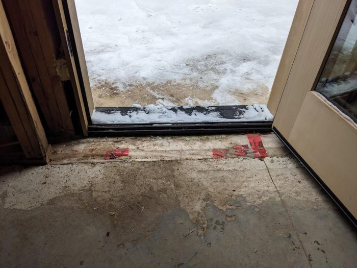Slab Insulation at Door Threshold GreenBuildingAdvisor