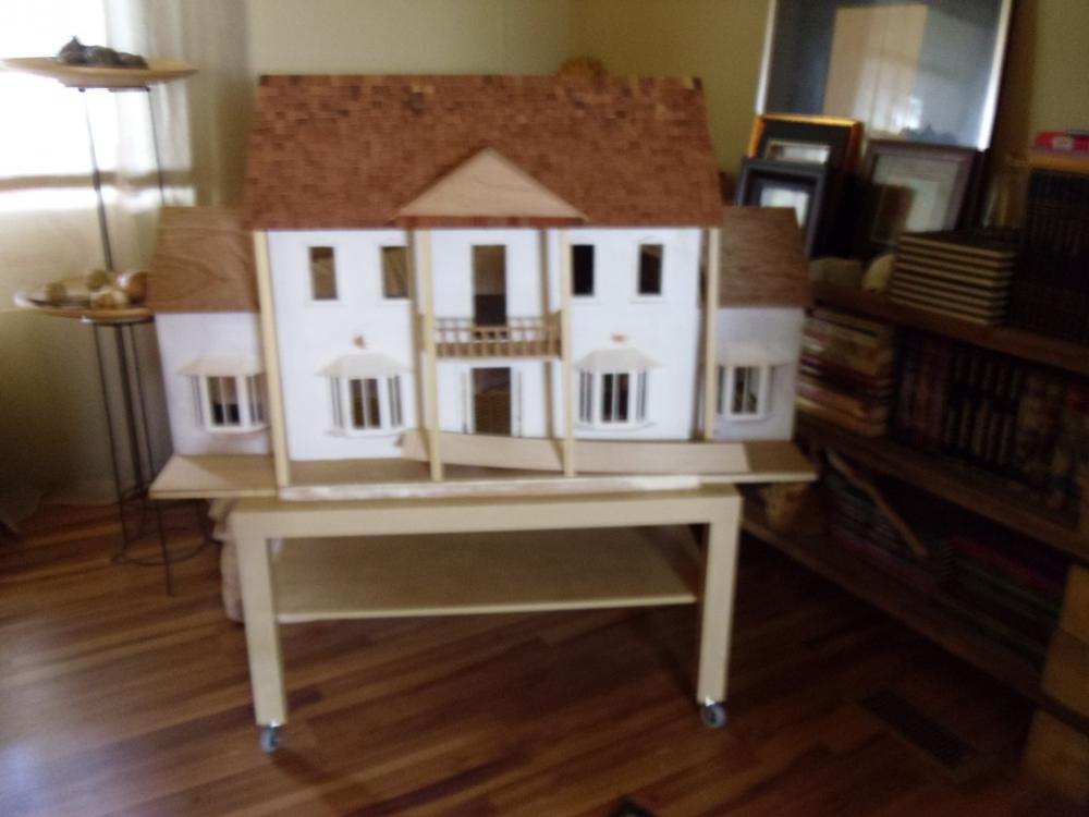 table for dollhouse to sit on