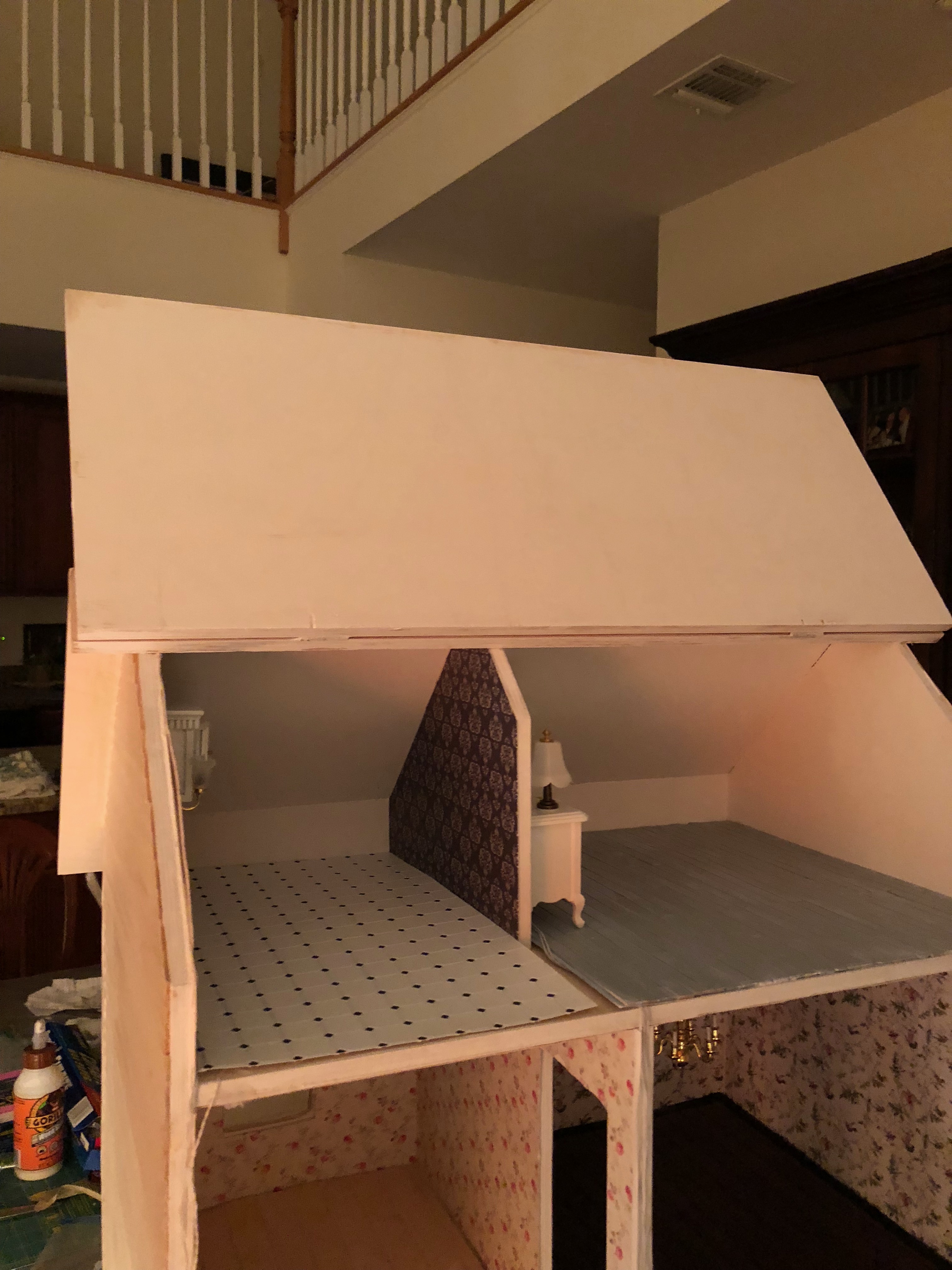 hinged dollhouse