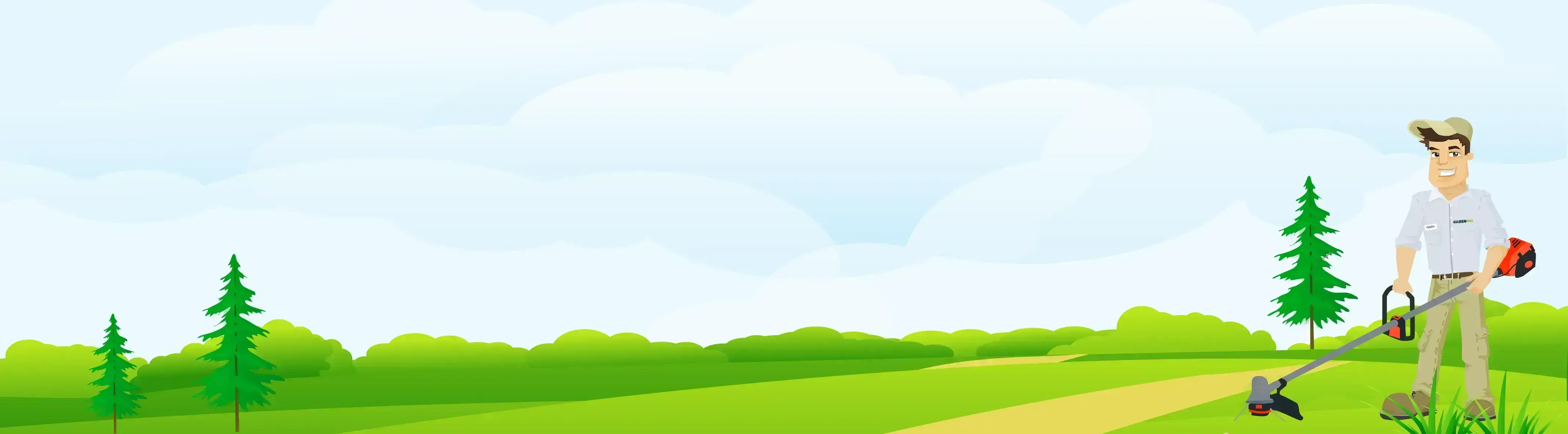 Affordable Lawn Care Background