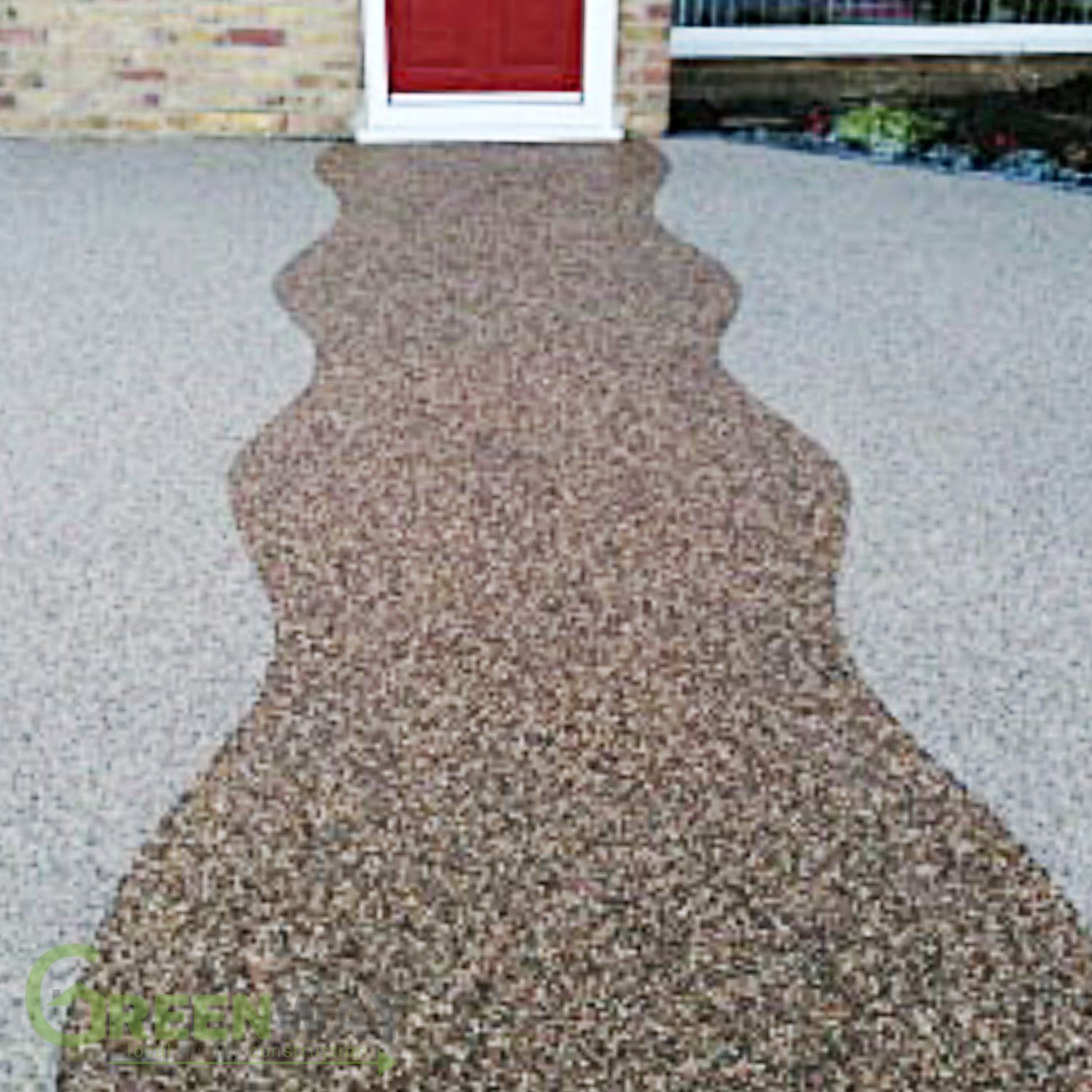 Can I power wash my resin driveway