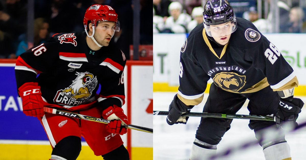 Grand Rapids Griffins | Griffins Sign Spezia and Kestner