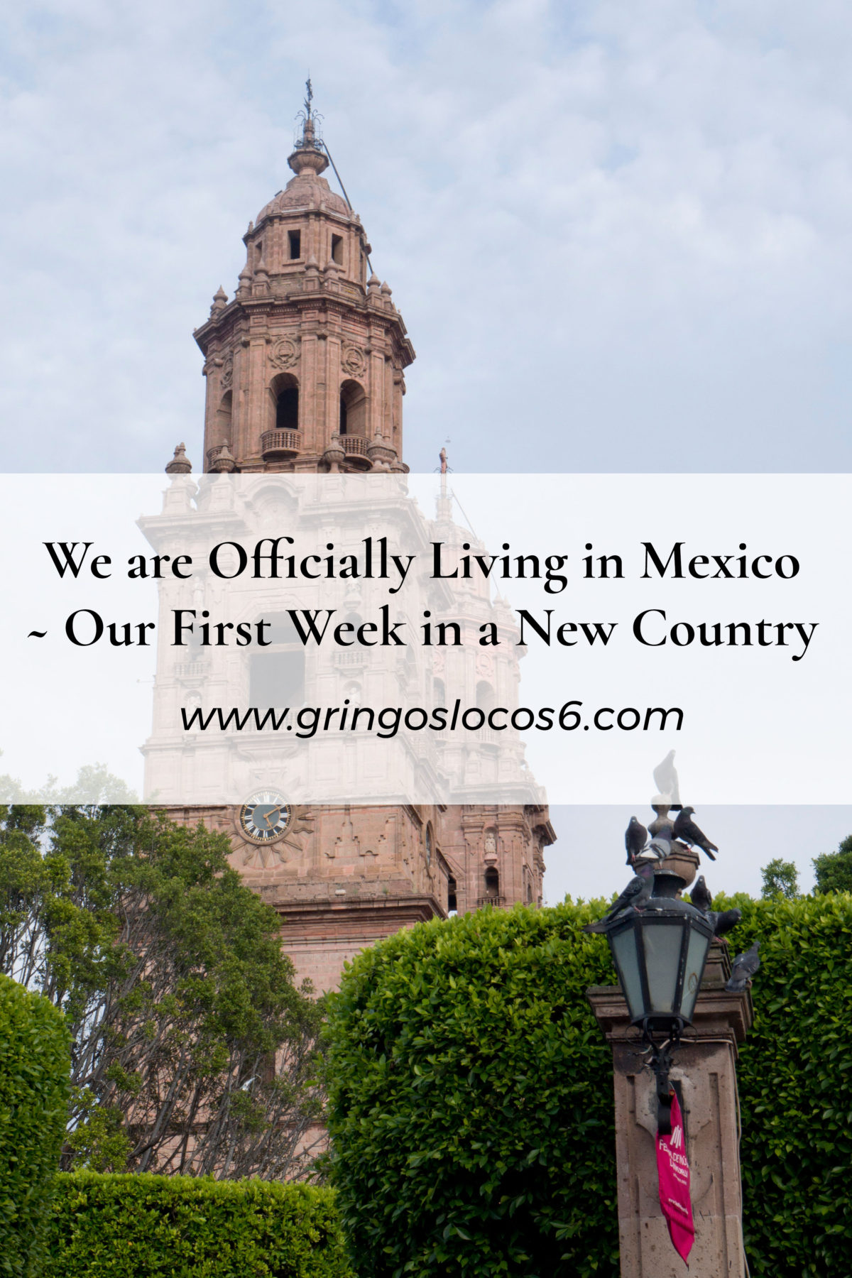 We are officially living in Mexico! Our Internet is hooked up and I found a chiropractor! Whoo hoo! Read a little bit about moving to Mexico here :-)
