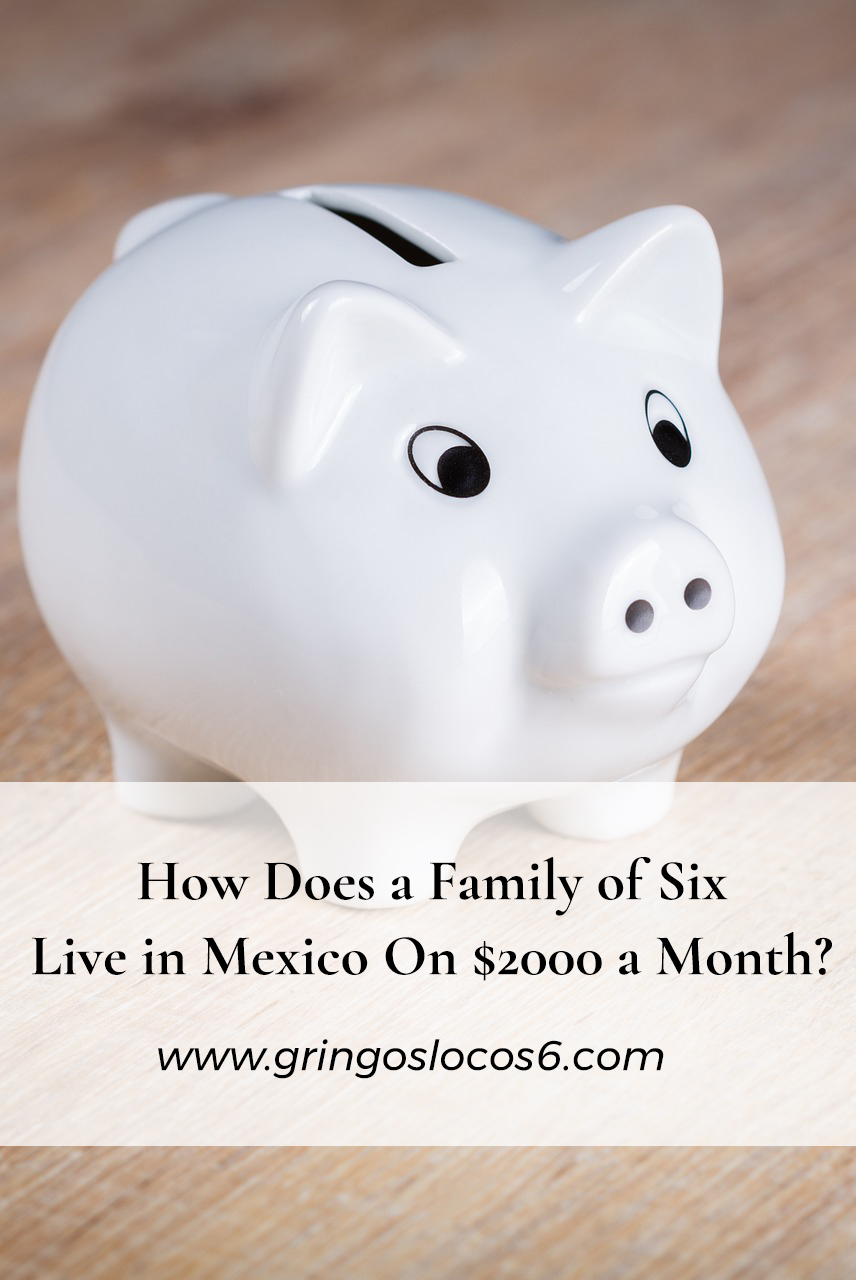 Thinking of moving to Mexico or another country with kids? Read how we live in Mexico on $2000 a month with our family of six. If we can do it, so can you!