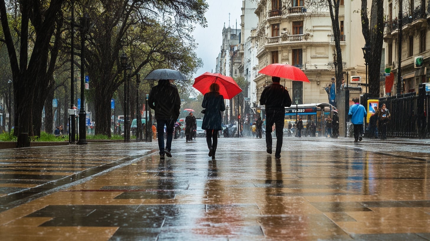 Alertas por lluvias en el AMBA: mal tiempo hasta el fin de semana