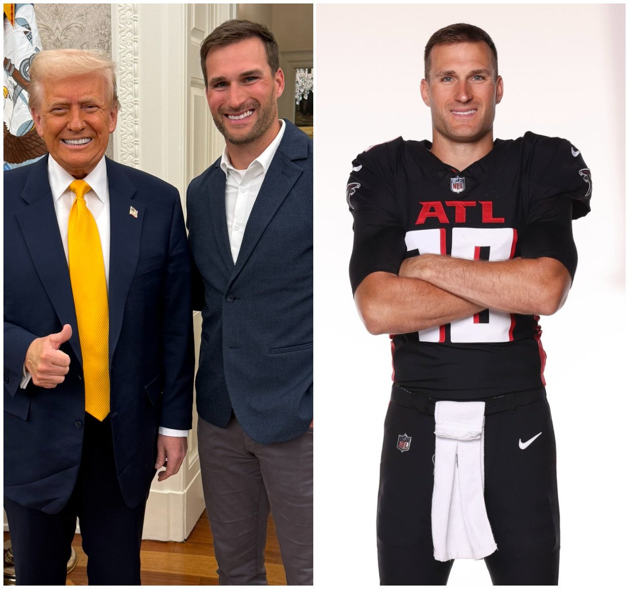 Conoce a Kirk Cousins, estrella de la NFL y su encuentro con Trump