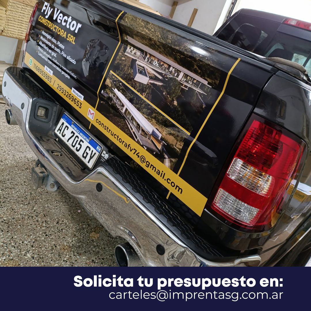 Ploteo de autos vehiculos en zona norte