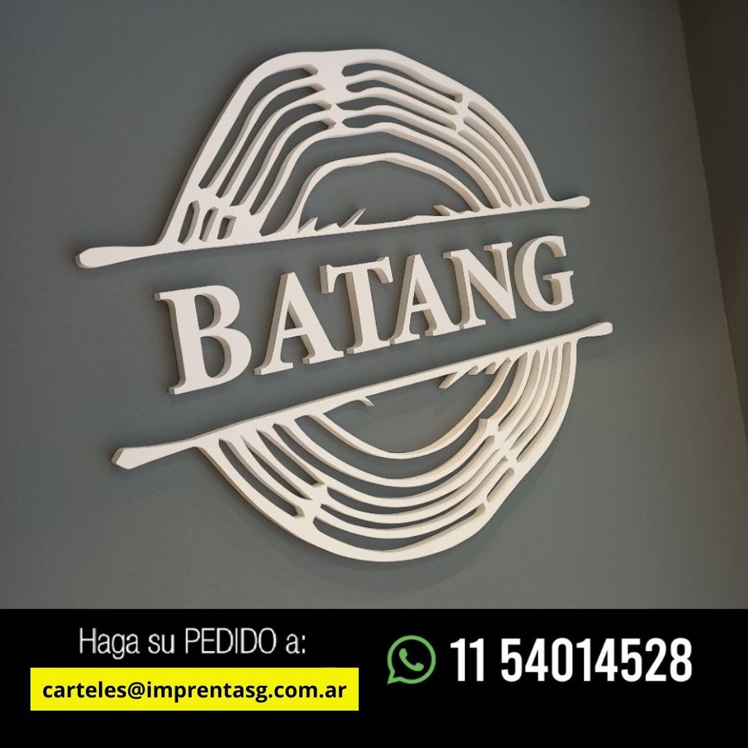 Letras Corpóreas en Polyfan Personalizadas