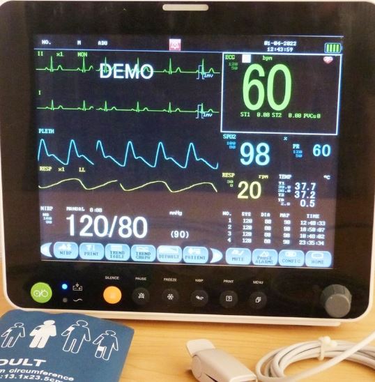 Servicio técnico Sena para, monitores de signos vitales y ventiladores.
