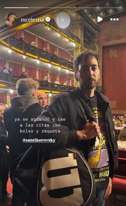 Celeste Cid sorprende a Santiago Korovsky en su cita con humor