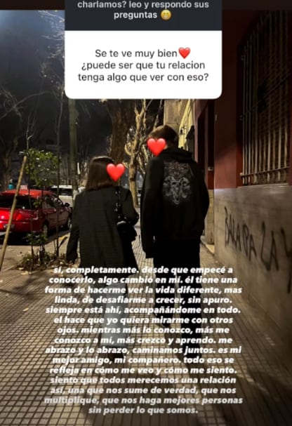 Muna Pauls, la hija de Agustina Cherri, revela su nuevo amor