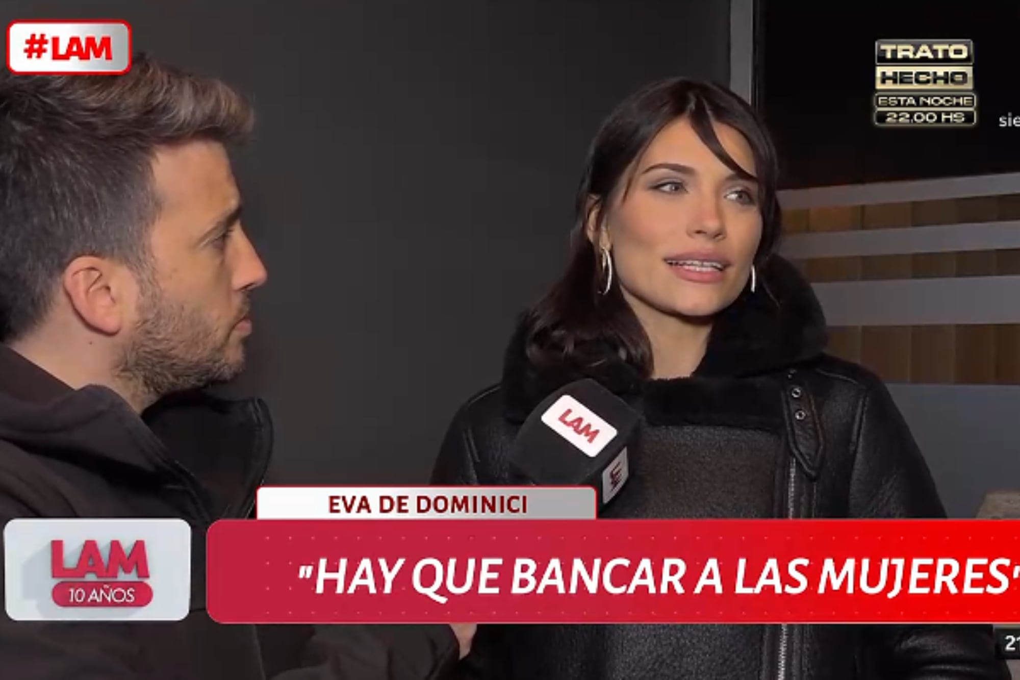 Eva De Dominici defiende su papel en Homo Argentum ante críticas